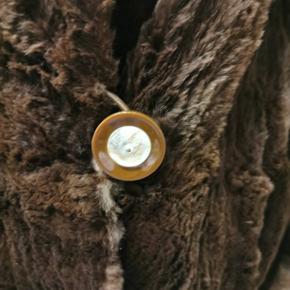 Vintage Fashion House Furs Brown Beaver Coat Med - Picture 3 of 8